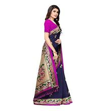 ANNI DESIGNER Silk with Blouse Piece Saree (PRAPOSE-Navy-1