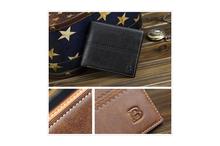 PU Leather Casual Wallet For Men-Black (41000914)