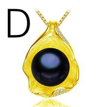 FENASY charm Shell design Pearl Jewelry,Pearl Necklace Pendant,925 sterling silver jewelry ,fashion necklaces for women 2018 new