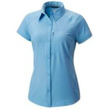 Columbia Sky Blue Silver Ridge Short Sleeve Shirt For Women- 1443251