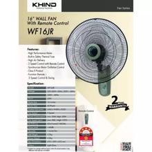 Khind Remote Control Wall Fan (16") WF16JR