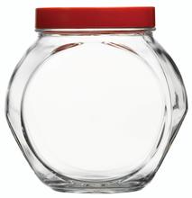 Pasabahce Bella Glass Jar With Plastic Lid, 2Litre