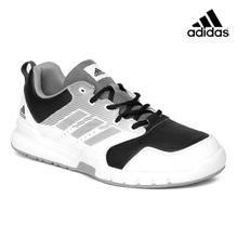 Adidas Metallic Grey/Black Essential Star 3 Training Shoes For Men - BA8950