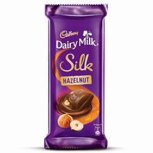 Cadbury Dairy Milk Silk Hazelnut Chocolate Bar-58g (Pack of 2)