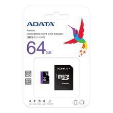 Adata Micro SD Memory Card Premium (Support Full HD, V10, A1, Micro SDXC UHS-I Class 10, Up6 to 100MB/s Speed)