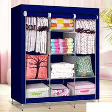 Foldable Frame Cabinet Storage Wardrobe (Color Assorted)