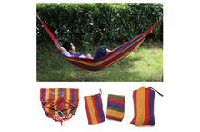 Portable Canvas Single Hammock 30" x 80"