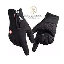 Authentic Black Windstopper Touch Screen Gloves for Winters