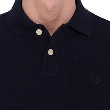 CHKOKKO Cotton Polo Neck Full Sleeves Plain T Shirt For Men