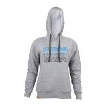 Wildcraft Hood SweatShirt for Women (Light Grey-8903338095972)
