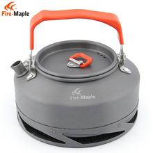 Fire Maple  FMC XT1 0.8 L Camping Picnic Water Kettle Heat Exchange Coffee Tea Pot With Heat Proof Handle Tea Filter