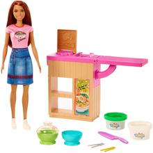 Barbie-Noodle Maker Doll and Playset GHK43