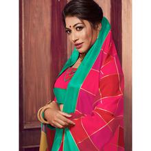 Stylee Lifestyle Red Banarasi Silk Woven Saree (1831)