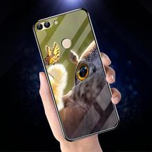 Luxury Tempered Glass Case For Huawei P Smart Case Silicon Nova Lite 2