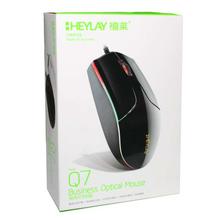 Heylay Q7 Business Optical Mouse - Black