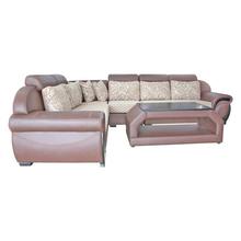 Sunrise Furniture HS-55 L-Shape Wooden 6 Seater Sectional Sofa - Multicolor