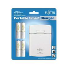 Fujitsu 1900mah 4Pcs AA Rechargeable Battery + Powerbank