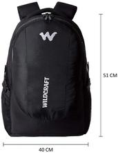 Wildcraft Black Trident XL 2 Nylon 40L Laptop Bagpack - (8903338158684)