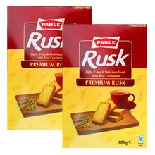 Parle Premium Elaichi Rusk (Bundle of 2 x 600g)