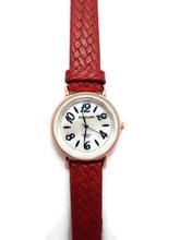 Fhulun fashionable fancy analog ladies Red Strap Watch