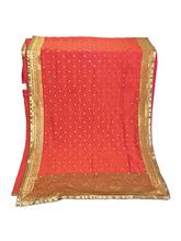 Weaving Work Fancy Function Wear Traditional Peach Sari