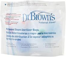 Dr. Brown's 960 Microwave Steam Sterilizer Bag 5-Pack  (20 Uses Per Bag)