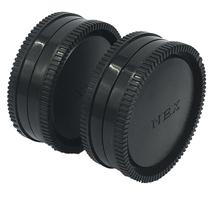 Front Body Cap Rear Lens Cap For Sony E-Mount NEX