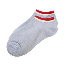 Sky Blue/Red Ankle Socks For Women - 2001