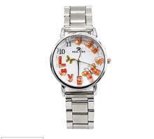 Colour Dial Steel White Dial Fancy Watch For Girls