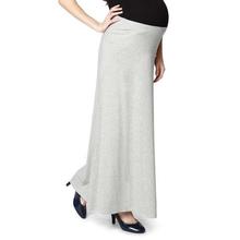 Nine Maternity Grey Long Maternity Skirt For Women - 5399