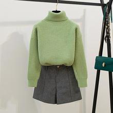 Woolen Hi-Neck Sweater For Women