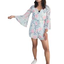 Floral Printed Dress Featuring For Women