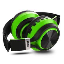 PTron Kicks Bluetooth Headset Wireless Stereo Headphone With Mic For All Smartphones (Green)