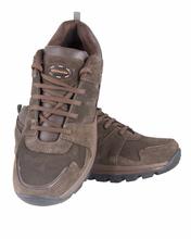 Shikhar Men's Brown Lace Up Sports Casual Shoes