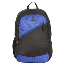 Fastrack Blue Textured Polyester Backpack For Men- A0697NBL01