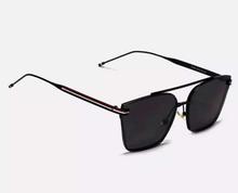 Metal Fashion Flat Retro Trendy Sunglasses - Unisex