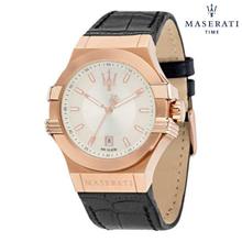 Maserati White Dial Analog Watch For Men -R8851108019