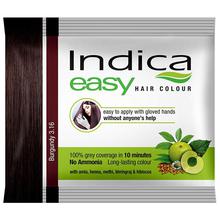 Indica Easy Shampoo Hair Color, Burgundy-18ml