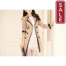 SALE- Spring and Autumn new women's trench coat Korean