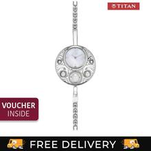 Titan 9972SM01 Raga Pearl Analog Mother of Pearl Dial Watch For Women - Silver