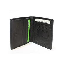 Unique Leather Black Textured Unique Wallet For Men