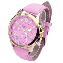 SALE- OTOKY New Women's Fashion Geneva Roman Numerals Faux Leather