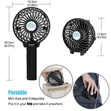 Mini Handheld Foldable Portable Cooling Fan With USB Rechargeable