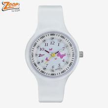 Zoop C4038Pp02 White Dial Analog Watch For Girls