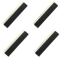 40Pin GPIO Female Headers for Raspberry Pi B+ - Black (4PCS)