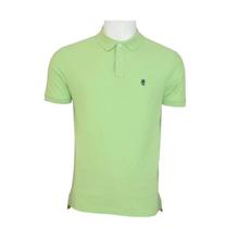 Red Tape Green Plain Cotton Polo T-Shirt For Men - (RPH6816)