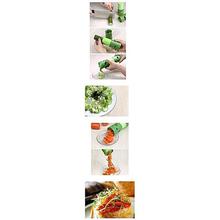 MaClean: Fruit and Vegetable Twister Easy Garnish Veggie Processing Device