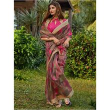 Stylee lifestyle Exclusive Cotton Silk Printed Saree - 2399