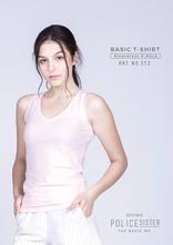 Light Pink Solid Tank Top For Women (ST.2)