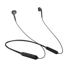 Black Wireless Headset Neck Band In-Ear Headphones